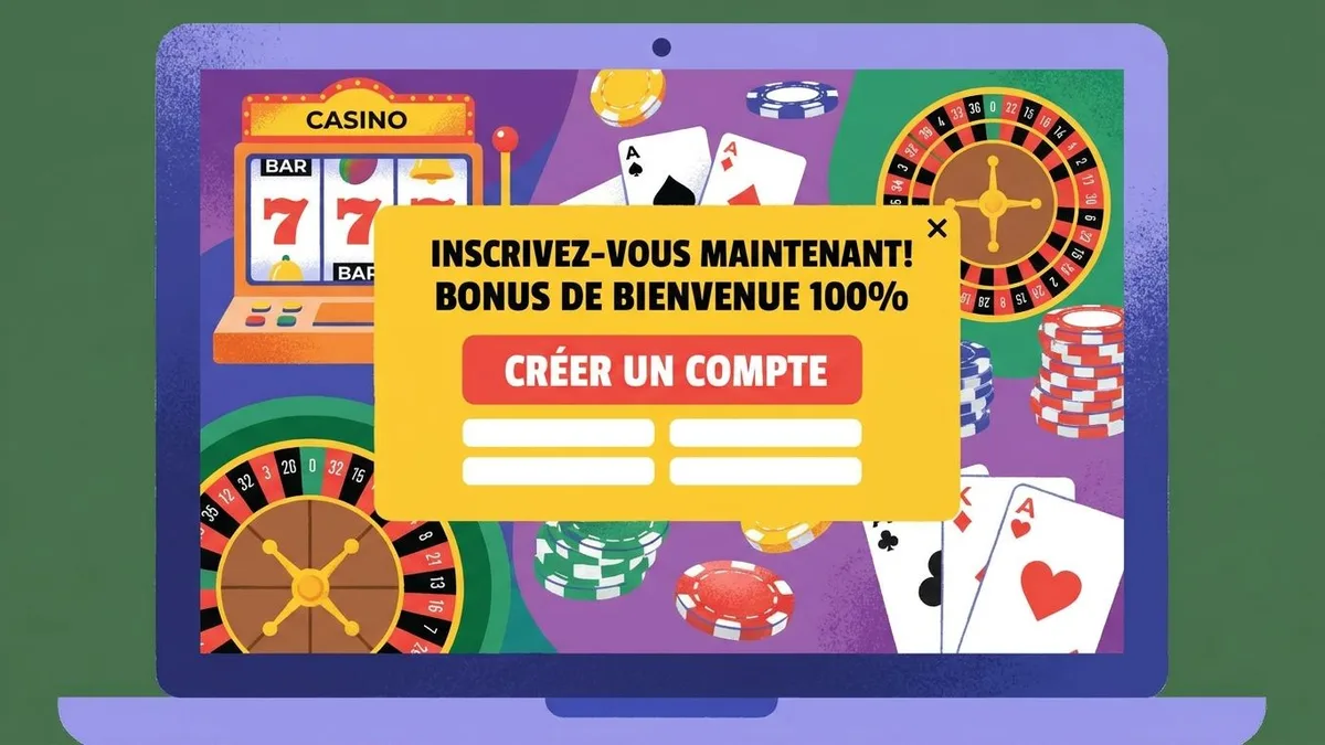 Inscription avec bonus